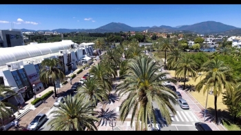 Marbella a vista de pájaro.